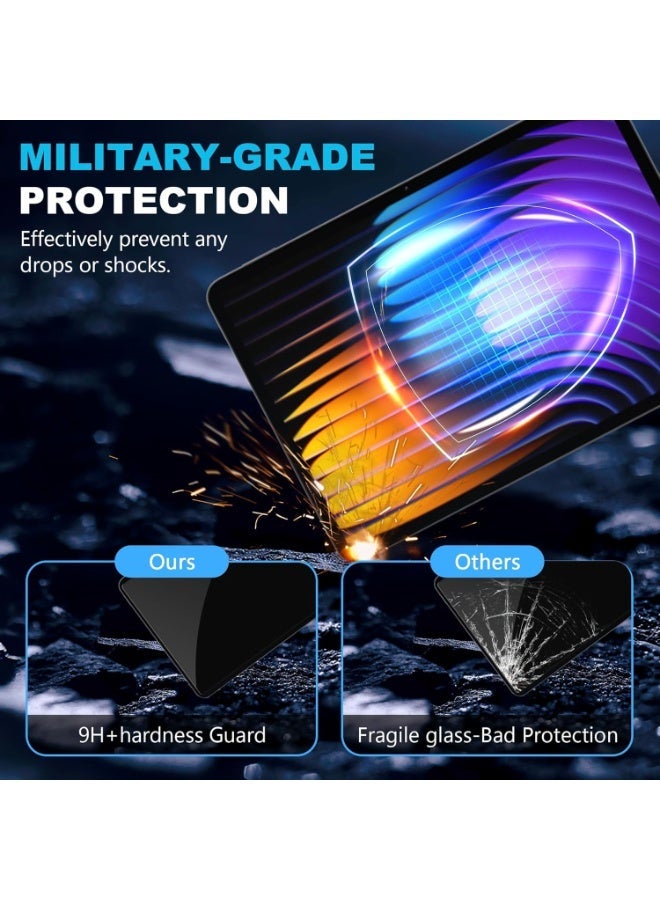 دل 3 موبايلك واقي شاشة متوافق مع جهاز Xiaomi Pad 7 Pro/Xiaomi Pad 7، واقي شاشة من الزجاج المقوى [مضاد للتوهج] [تغطية كاملة عالية الدقة] [سهل التركيب] [صلابة 9H] [حساس للمس] - Image 2